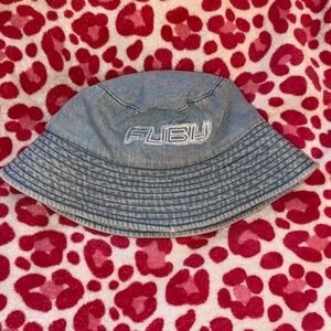 Fubu denim bucket hat